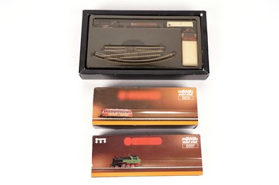 Lot 790 - ﻿ Three boxed Marklin Z-gauge locomotives