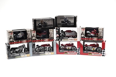 Lot 997 - Diecast model motorcycles