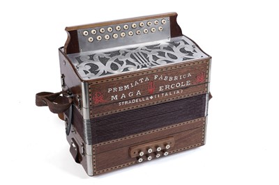 Lot 303 - Maga Ercole button accordion