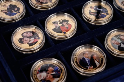 Lot 263 - Prince William of Wales & Miss Catherine Middleton Photographic coin collection