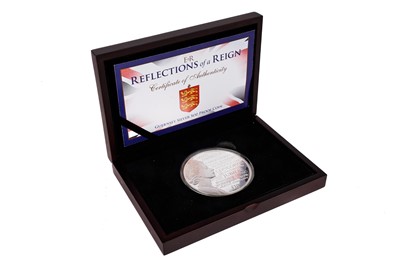 Lot 269 - Queen Elizabeth II ‘Reflections of a Reign’ Guernsey £10 pounds silver proof coin