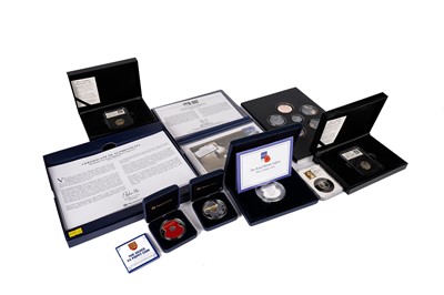 Lot 270 - A collection of silver coins and a medal