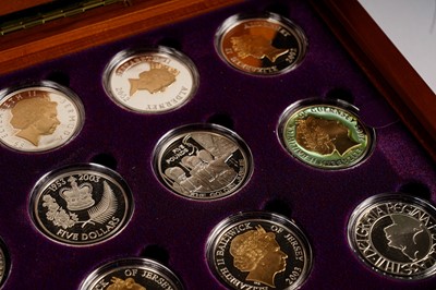 Lot 143 - A Royal Mint Queen Elizabeth II Golden Jubilee coin collection