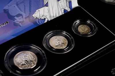 Lot 146 - The Royal Mint The Britannia Collection six coin silver proof set