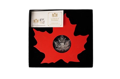 Lot 151 - The Royal Canadian Mint Silver Maple Leaf $20 dollar coin
