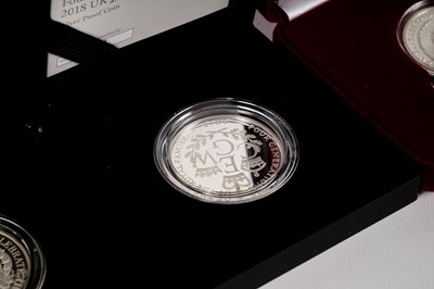 Lot 164 - The Royal Mint Queen Elizabeth II Royal Commemorative £5 pounds silver proof coins