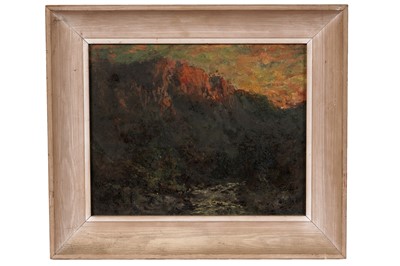 Lot 126 - John Falconar Slater - Dusk Falls on a Valley | oil