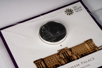 Lot 174 - The Royal Mint Queen Elizabeth II Buckingham Palace UK £100 pounds silver coin