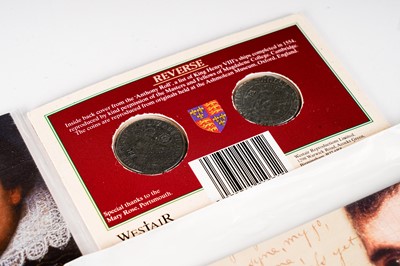 Lot 175 - A collection of The Royal Mint coins and a Westair Reproductions Ltd replica coin set