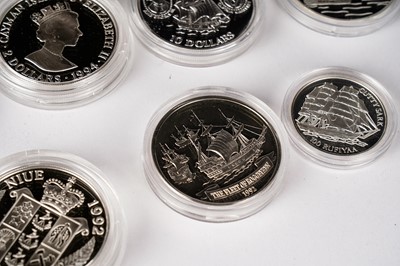 Lot 104 - Westminster - The Official Silver Commemorative Coin Collection, Ship's & Explorers