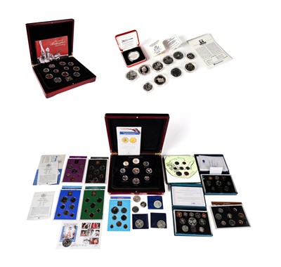 Lot 373 - The London Mint and Royal Mint selection of coins