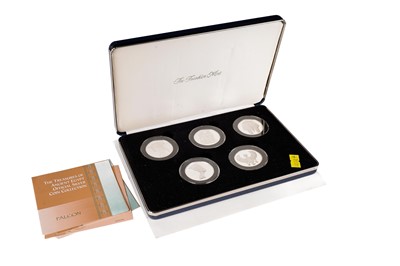 Lot 107 - The Franklin Mint - The Treasures of Ancient Egypt Official Silver Coin Collection