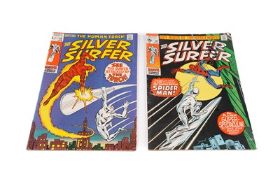 Lot 499 - The Silver Surfer No's. 14, and 15 by Marvel Comics