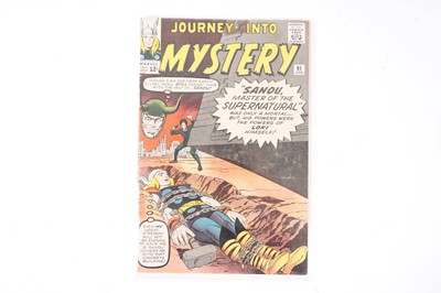 Lot 450 - Journey Into Mystery No. 91 by Marvel Comics