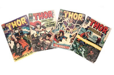 Lot 466 - The Mighty Thor No's. 127-130 by Marvel Comics