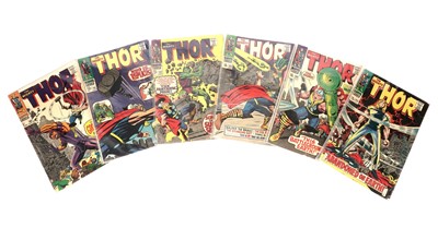 Lot 469 - The Mighty Thor No's. 140-145 by Marvel Comics