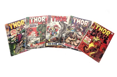 Lot 470 - The Mighty Thor No's. 149-153 by Marvel Comics