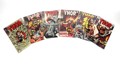 Lot 471 - The Mighty Thor No's. 154-159 by Marvel Comics