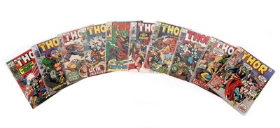 Lot 475 - The Mighty Thor No's. 170-179 by Marvel Comics