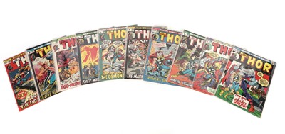 Lot 478 - The Mighty Thor No's. 200-209 by Marvel Comics