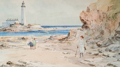 Lot 573 - Thomas Swift Hutton - St Mary's Island | watercolour