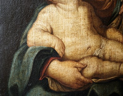 Lot 634 - 17th Century Italian School - Madonna and Child | oil