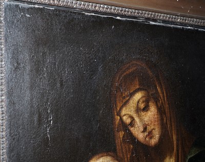 Lot 634 - 17th Century Italian School - Madonna and Child | oil