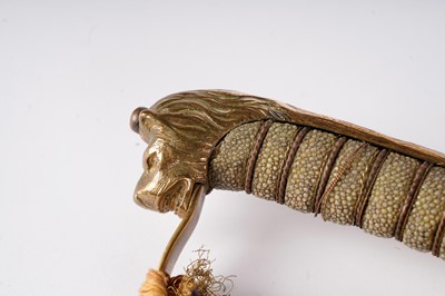 Lot 857 - A George V Royal Navy 1827 pattern Officer's sword