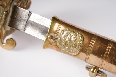Lot 857 - A George V Royal Navy 1827 pattern Officer's sword