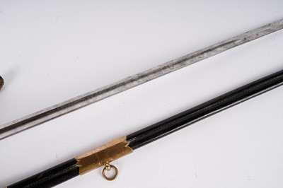 Lot 857 - A George V Royal Navy 1827 pattern Officer's sword
