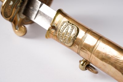 Lot 857 - A George V Royal Navy 1827 pattern Officer's sword