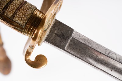 Lot 857 - A George V Royal Navy 1827 pattern Officer's sword