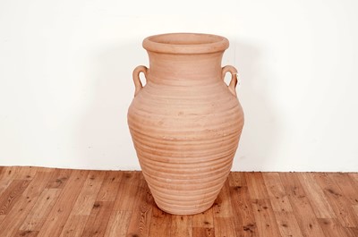 Lot 42 - A large amphora style planter