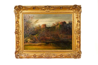 Lot 127 - J. Conway - A Castle at Dusk | oil