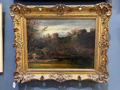 Lot 127 - J. Conway - A Castle at Dusk | oil