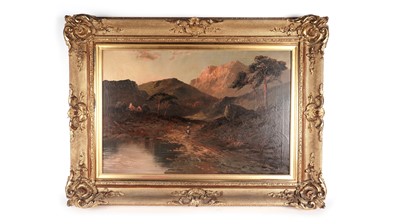 Lot 680 - Francis E. Jamieson - A pair of Highland loch scenes | oil