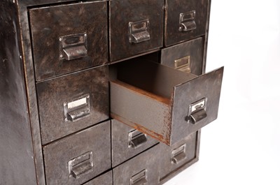 Lot 65 - Industrial style filing drawers