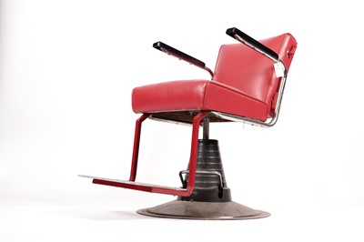 Lot 70 - A retro barber's chair
