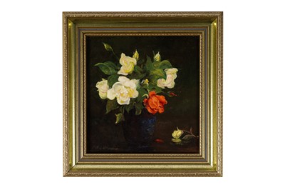 Lot 363 - Paul R. Whitehouse - Still Life with Roses | oil