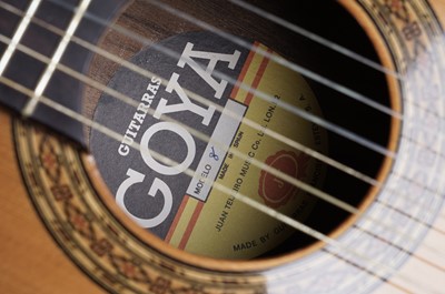 Lot 372 - Goya model 8 Spanish classical guitar