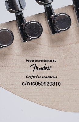 Lot 410 - Squier HSS Stratocaster by Fender