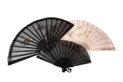 Lot 967 - Victorian and Edwardian hand fans