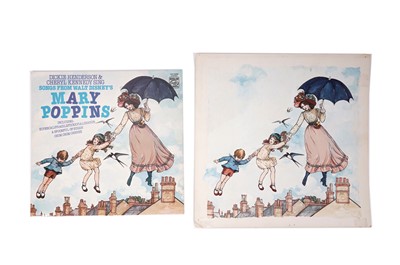 Lot 506 - Dickie Henderson & Cheryl Kennedy sing songs from Walt Disney's Mary Poppins LP and art