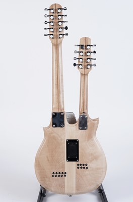 Lot 366 - Luthier-built cittern/mandolin twin neck by Tom Johnson, Newcastle