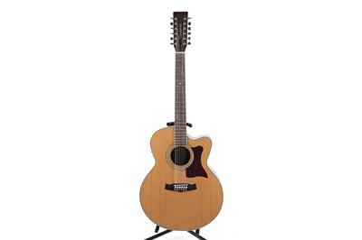Lot 385 - Tanglewood TW55/12NSB 12 string guitar