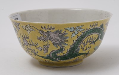 Lot 767 - Chinese Dragon Bowl