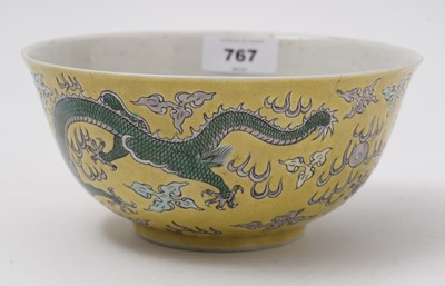 Lot 767 - Chinese Dragon Bowl