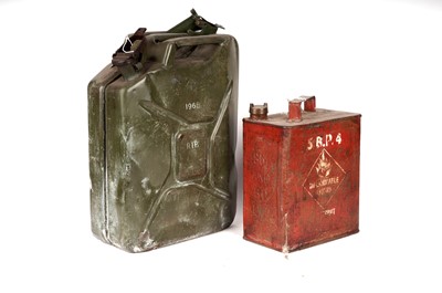 Lot 102 - Two petrol cans