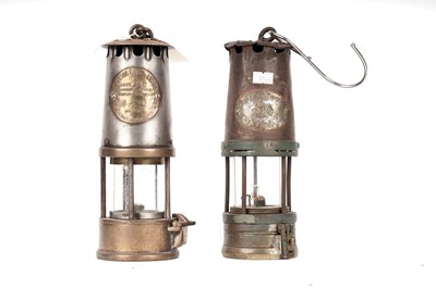 Lot 89 - Two miners safety lamps
