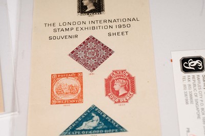 Lot 11 - A selection of forgeries and Cinderella stamps